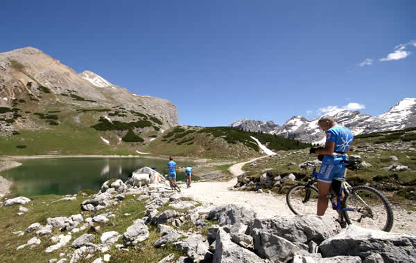 Mountain bike Prati dell'Armentara - Rit