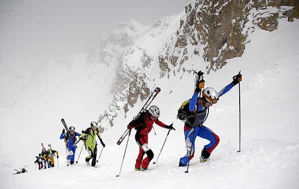 Tour de Sass ski mountaineering
