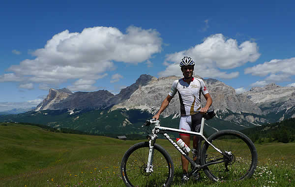 Oskar Irsara passion for cycling